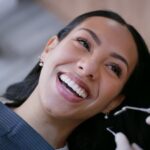 woman at dentist in sebastopol, ca